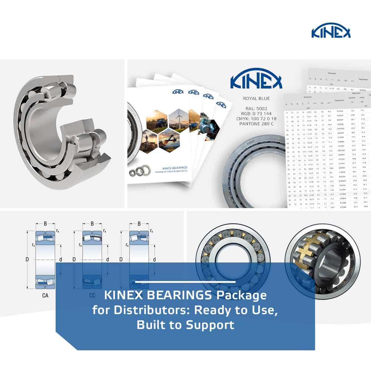 KINEX BEARINGS Package for Distributors: Ready to Use, Built to Support