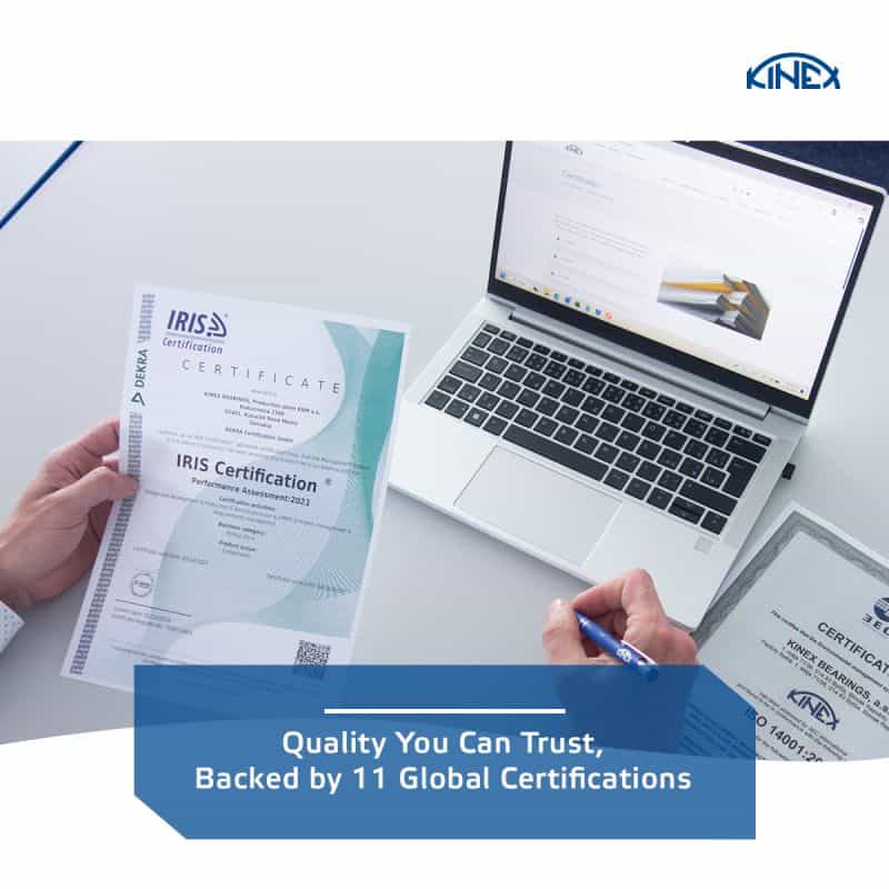 Quality You Can Trust, Backed by 11 Global Certifications