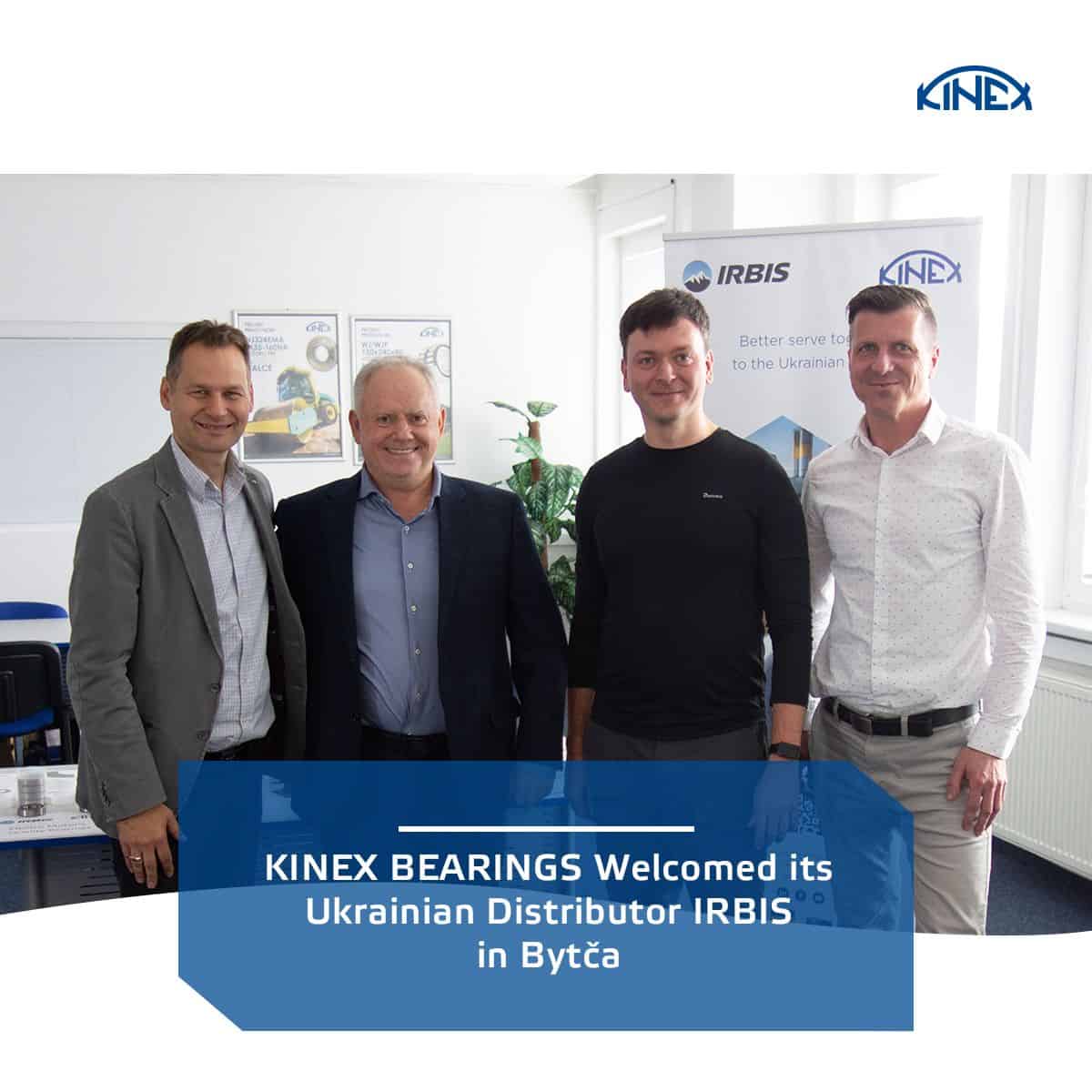 KINEX BEARINGS Welcomed its Ukrainian Distributor IRBIS in Bytča
