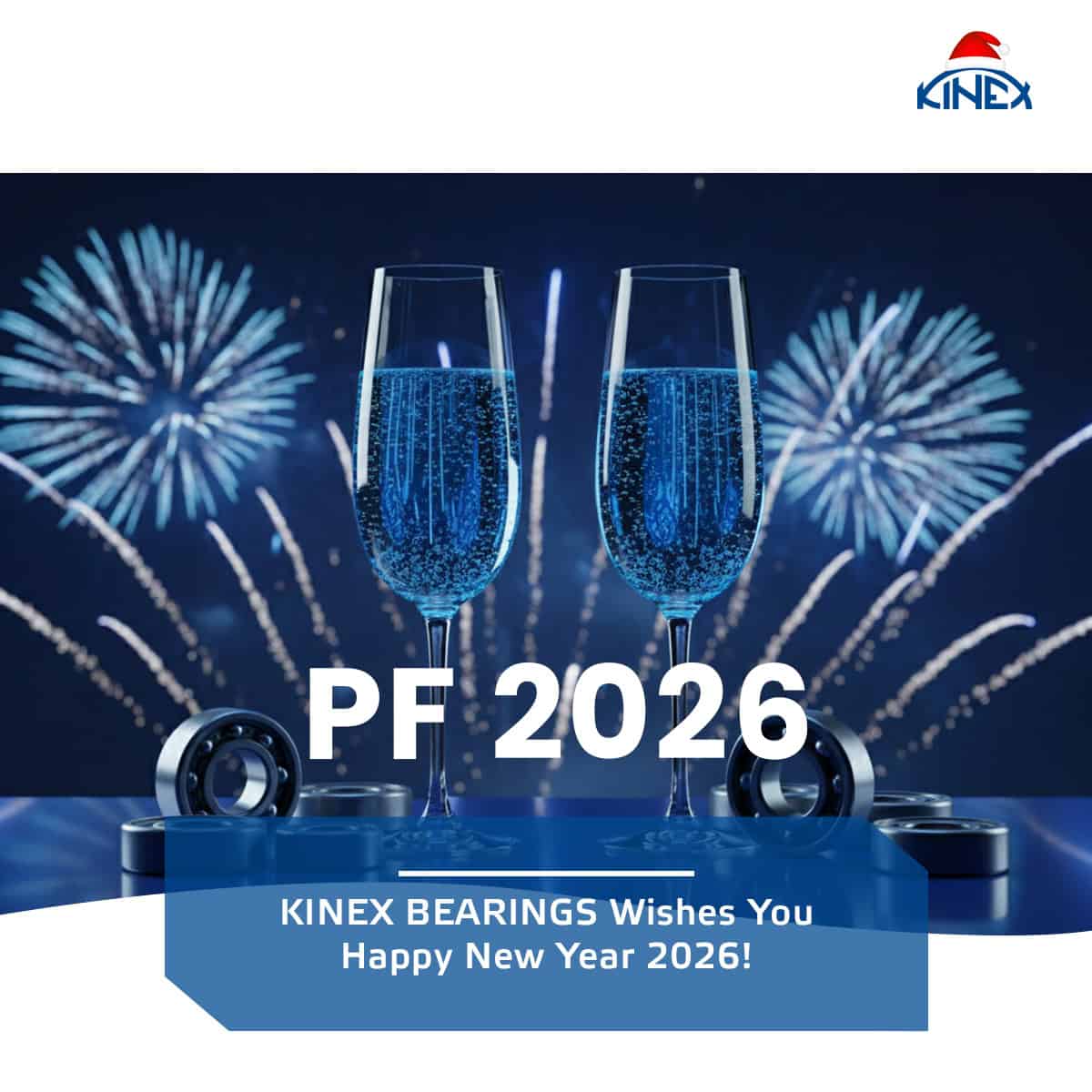 KINEX BEARINGS Wishes You Happy New Year 2026!
