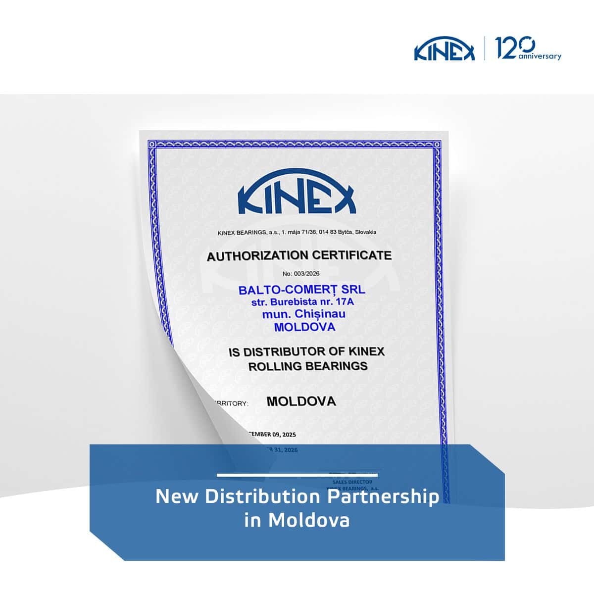 New Distribution Partnership in Moldova